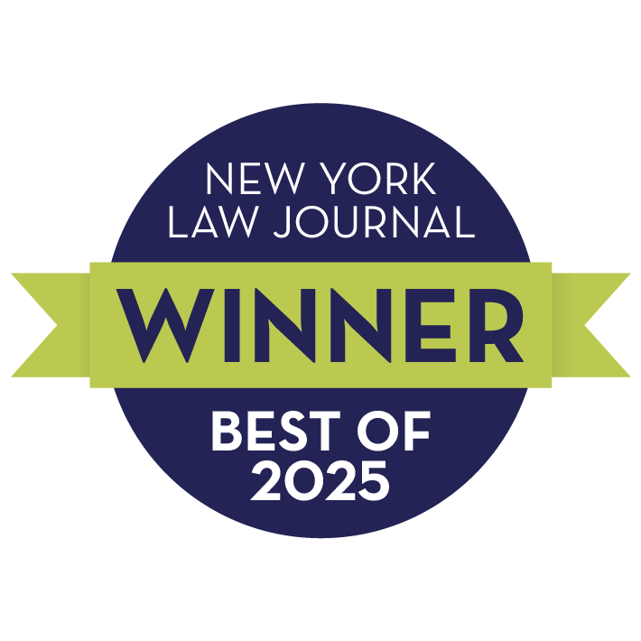 2025 New York Law Journal Best Of Winner