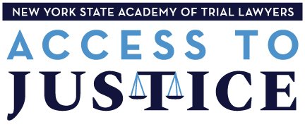 New York State Academy of Trial Lawyers Access to Justice Logo